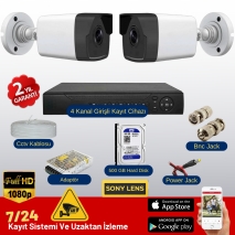 2li G�venli̇k Kamera Seti̇